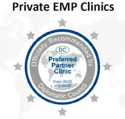 Diplomatic Council recognition badge used by Cellavia Dental